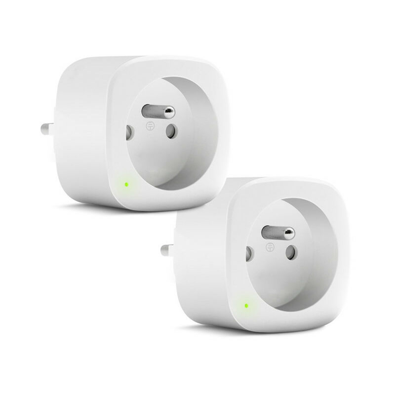 Metronic - Prise intelligente Wi-Fi 16A (pack de 2)