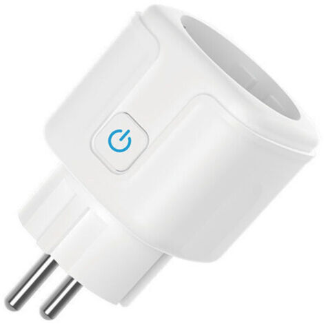 Prise intelligente Wi-Fi SP21-4 16 A : compatible avec Alexa, Google Home, Siri, commande vocale, télécommande, minuterie et programmation. Aucun hub requis. Lot de 4.