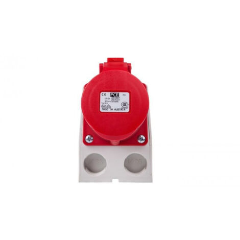 PRISE KOMBI AVEC INTERRUPTEUR 0-1 M25 16A 5P 400V ROUGE IP44 915-6W PCS 5907711106418 PCE