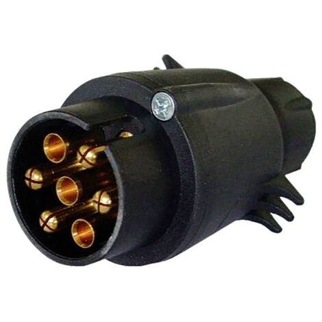 Prise mâle pour remorque IWH 010206 [prise femelle 7 pôles - prise mâle 7 pôles] plastique Y263533