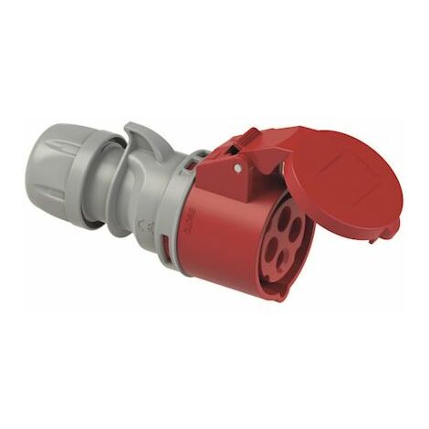 prise mobile - droite - 32a - 3p+t - 380 à 415v - ip44 - bizline 701107