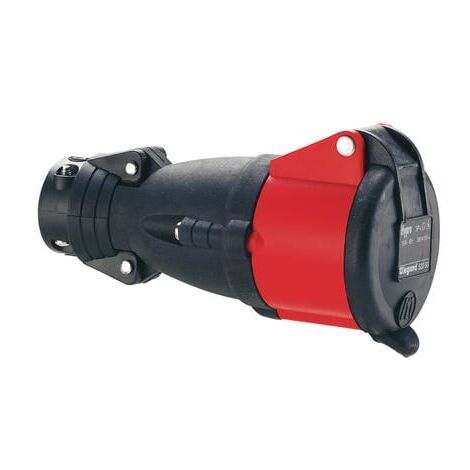Prise mobile Hypra IP44 16A - 380V à 415V - 3P+T - caoutchouc - LEGRAND