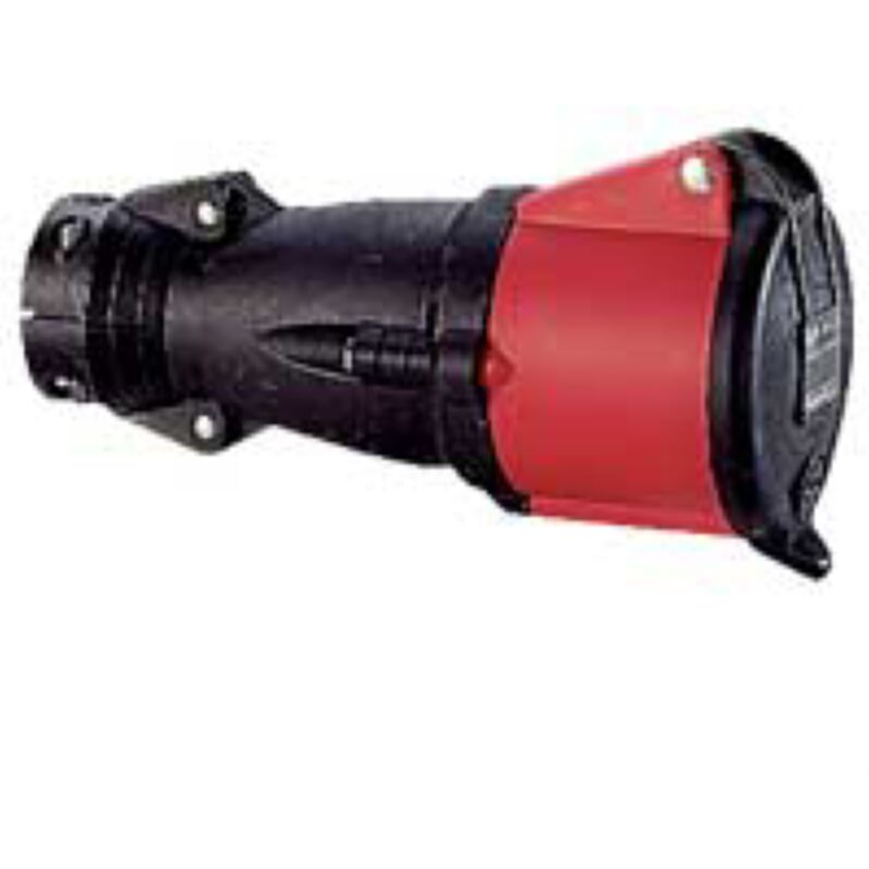 Legrand - prise droite femelle 63 ampères 3p+t ip44 rouge hypra 53893