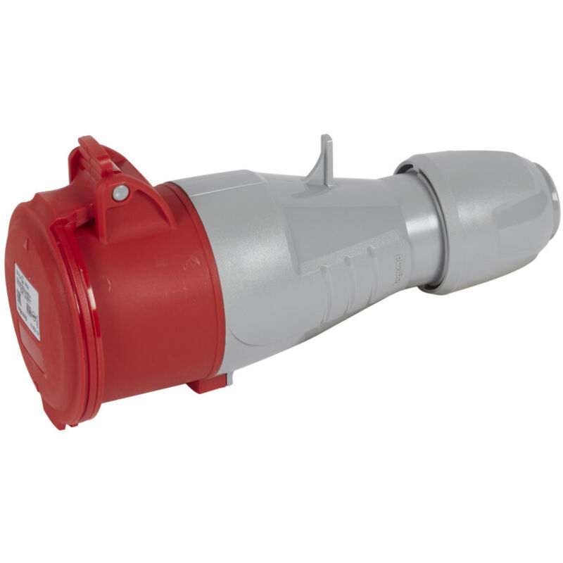 Prise mobile p17 ip44 32a 380/415v 3p+n+t plastique