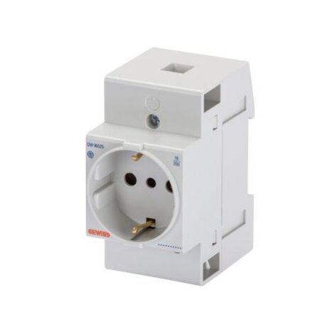 PRISE MOD. 2P+T 16 DIN STD IT/DE 2,5M GEWISS GW96525
