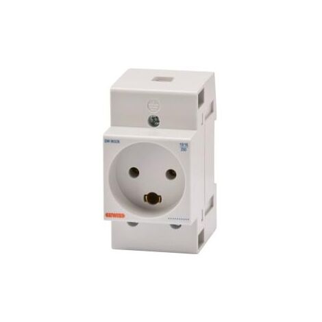 PRISE MOD. 2P+T 16A DIN STD DK 2,5M GEWISS GW96526