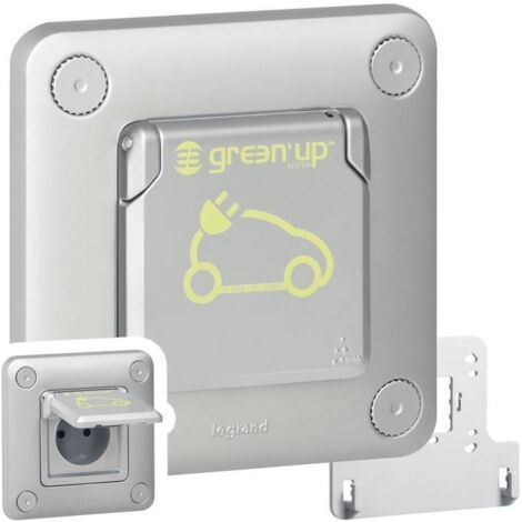 PRISE MODE 2 VEHICULE ELECTRIQUE 3KW F/B IP55 COMPLET ENCASTRE