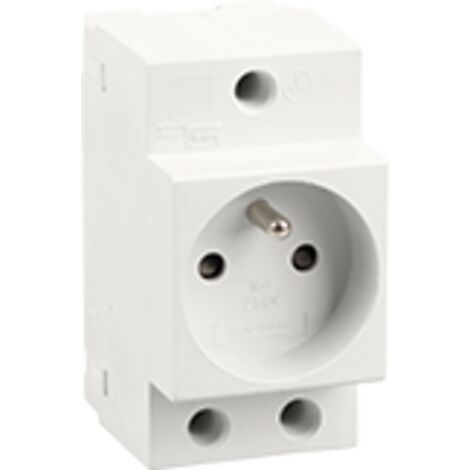 Prise modulaire 2P+T 16A - 19099 - Eur'Ohm