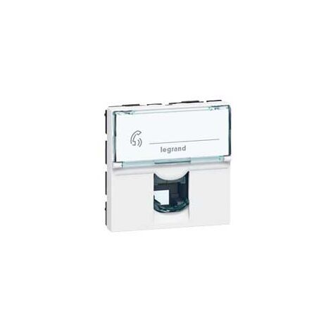 PRISE MOSAIC RJ11 2 MODULES LEGRAND 078731