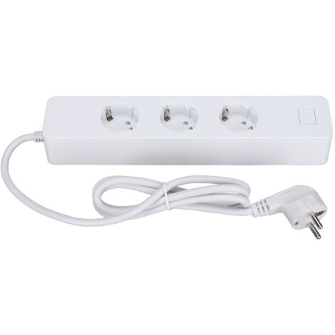 Prise Multiple Intelligente WiFi avec Contrôle à Distance pour Bureau et Maison, Prise EU 100‑240V