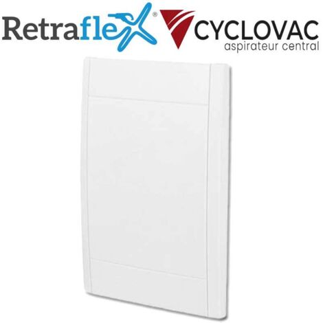 Prise murale blanche pour système Retraflex – modèle ancienne génération