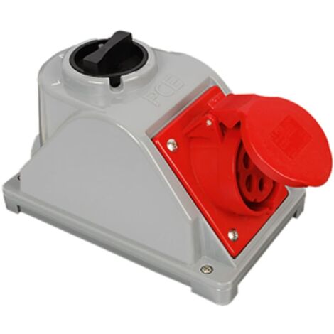 Prise murale CEE 16A 400V avec inverseur 960615501