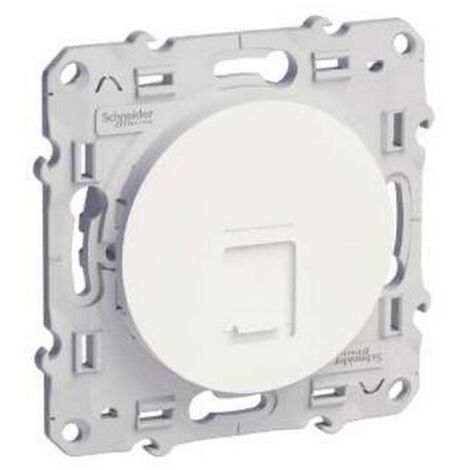 Prise Murale Rj45 Odace Schneider Electric
