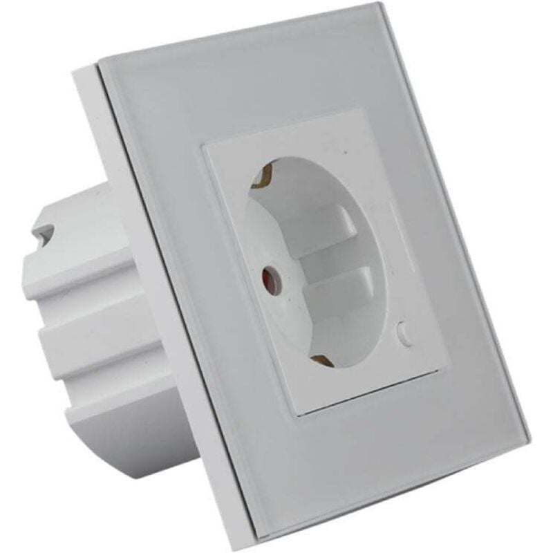 V-tac - Prise murale intelligente - IP20 - Blanc