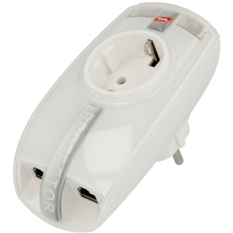 Prise parafoudre dehn dpro 230 lan100 230 V 16 A