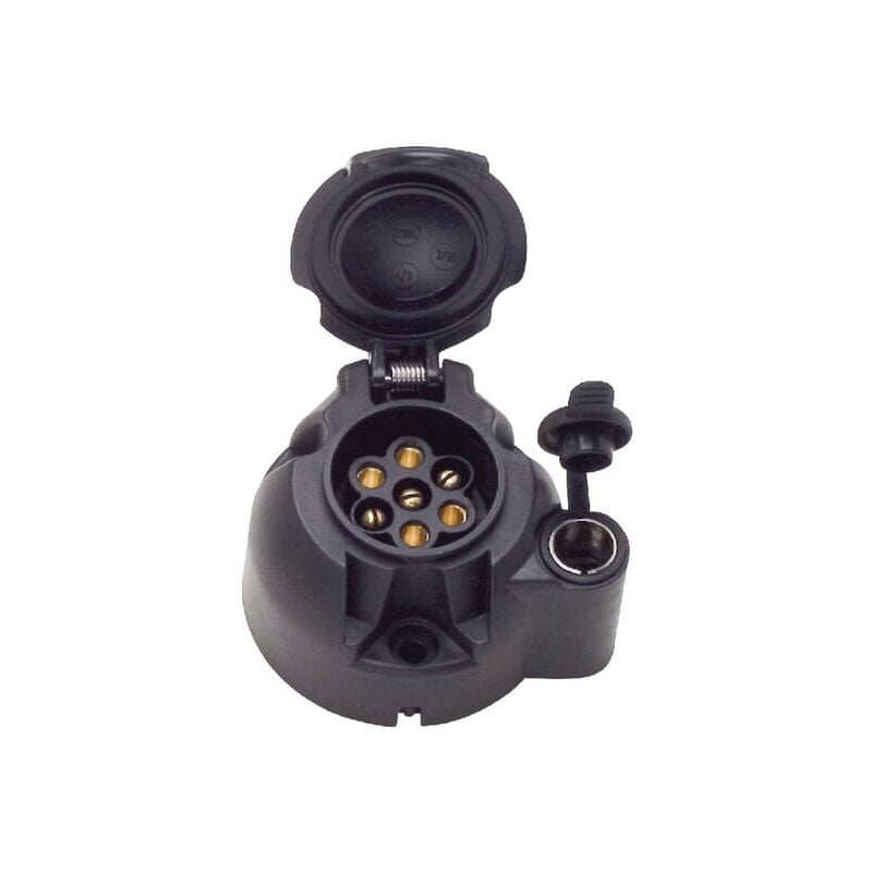 Erich Jaeger - Prise plastique 7 pôles erich-jaeger 101240JAE