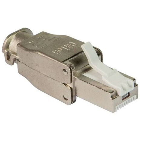 Prise Plug RJ45 Fanton FTP CAT6 TOOLLESS Écran 23725