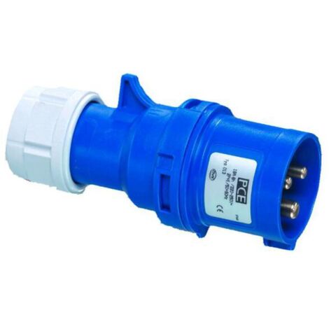 Prise portable 32A triphasée 230V 6h IP44