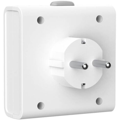 Prise programmable mécanique 96 programmes – Capacité 16A – Tension 230V – Protection enfants – Installation rapide pour espaces restreints – GAO