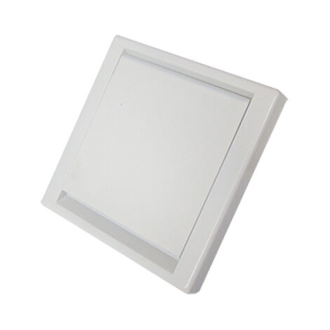 Prise Quadra carrée - couleur au choix - blanc
