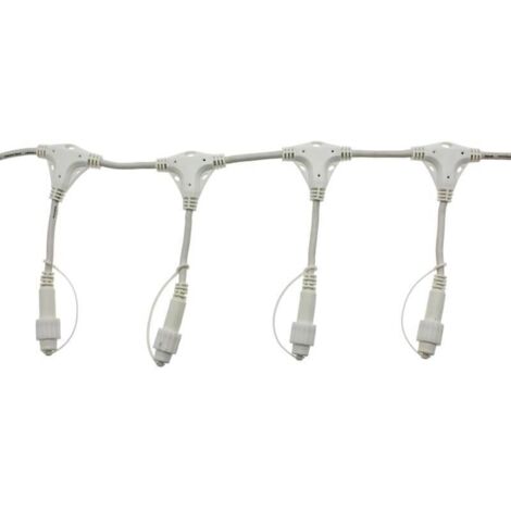 Prise rateau 2M 16 prises pour guirlande lumineuse 230V IP67 Lotti