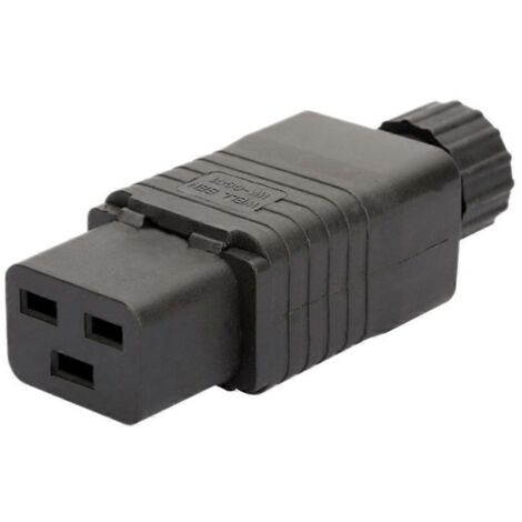 Prise réinstallable IEC PDU UPS 16A 250VAC 320 C 19, connecteur IEC C19 DIY