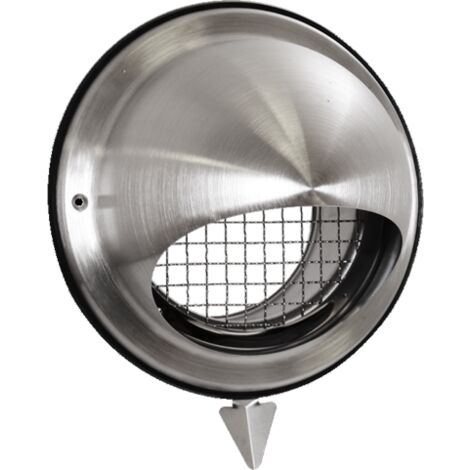 Prise/rejet air VMC inox D100 mm - SEARI 100 - SEARI-100 ECONONAME - SEARI-100