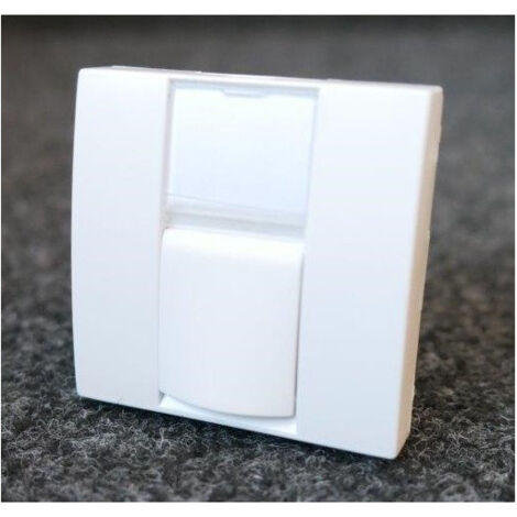 Prise reseau RJ45 Cat6 FTP blanc antimicrobien mécanisme 45x45mm sans support ni plaque S-one ALTIRA
