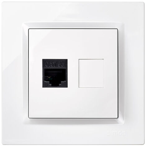 PRISE RJ45 CAT 5E BLANCHE