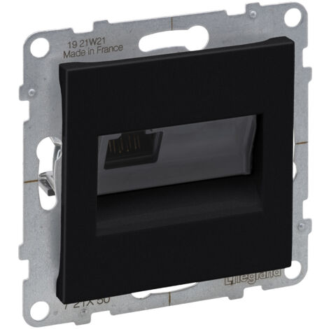 Prise RJ45/cat 5E UTP, NOIR SUNO