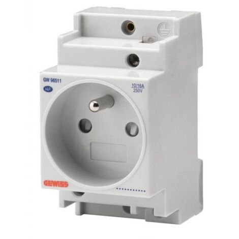 PRISE RJ45 CAT.6 FTP BLANC GEWISS GW35274W