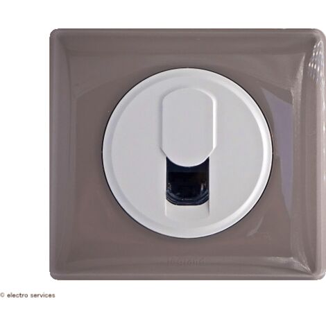 Prise RJ45 cat.6 FTP Céliane Complet Galet Griffes: Sans griffes