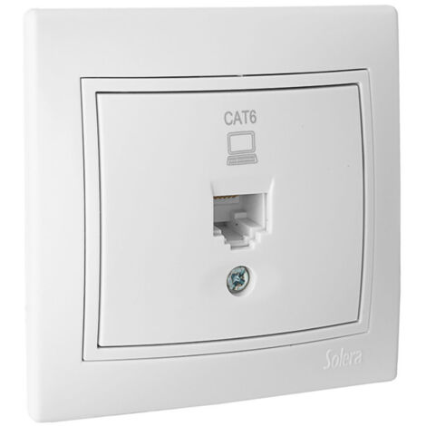 Prise Rj45 Cat6 Solera Connectivité Réseau Haut Débit - Solera