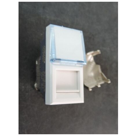 Prise RJ45 CAT6 STP blanche 1 module (24974) AXOLUTE BTICINO HD4279C6S