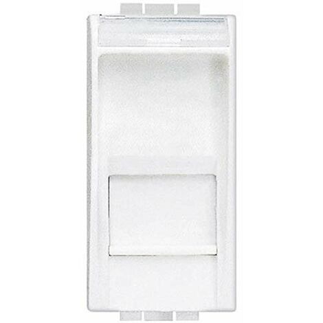 PRISE RJ45 CATÉGORIE 6 FTP LIVING LIGHT BTICINO BLANC BTICINO COFREL ARDN4279C6F
