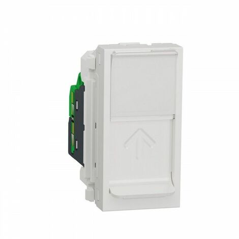 Prise RJ45 catégorie 6 UTP 1 module polaire SCHNEIDER NU341418