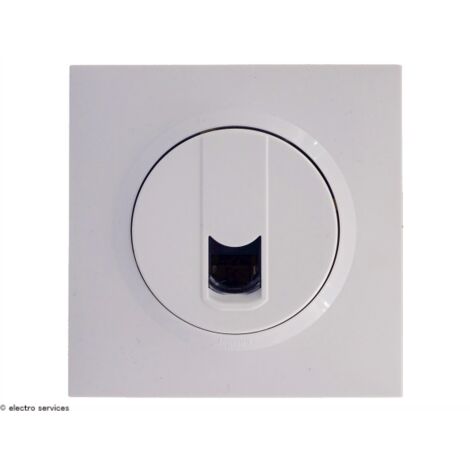 Prise RJ45 FTP Dooxie complet Blanc  Griffes: Avec griffes