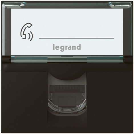 Prise Rj45 Informatique - Téléphone Legrand - Mosaïc - 2 Modules