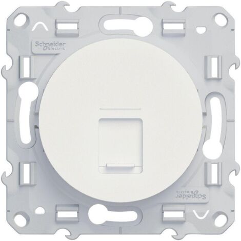 Prise RJ45 ODACE grade 1 (téléphone) UTP - SCHNEIDER ELECTRIC - S520471