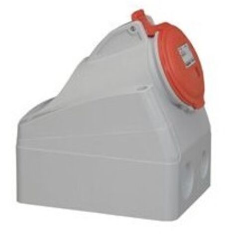 Prise rouge en sailie p17 16a 4p+t - LEGRAND