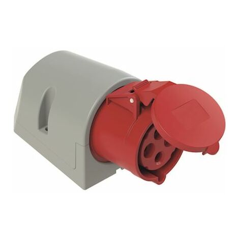 prise saillie - 32a - 3p+t - 380 à 415v - ip44 - bizline 701113