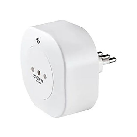 Prise Shelly Plus Plug IT Smart Wifi en blanc