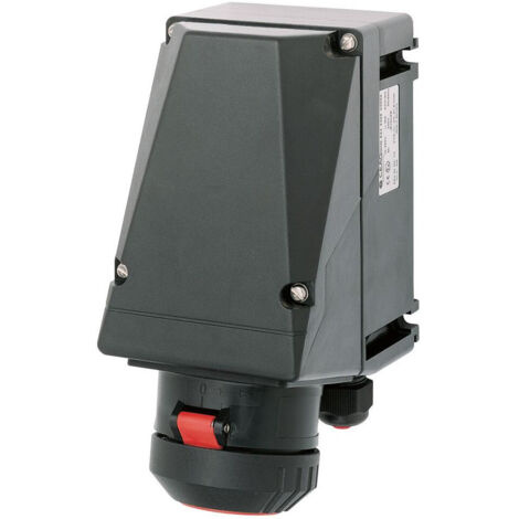 Prise socle 16A 3P+T+N (5P) 380-415V 6h atex zone 121 avec entrée presse etoupe M25 (55060) CEAG GHG5114506R0001