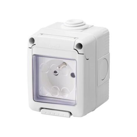 PRISE ST.FRA.2P+T 16A ETANCHE GEWISS GW27845