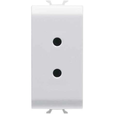 PRISE TBTS 2P 6A 24V 1M BLANC SAT. GEWISS GW15451