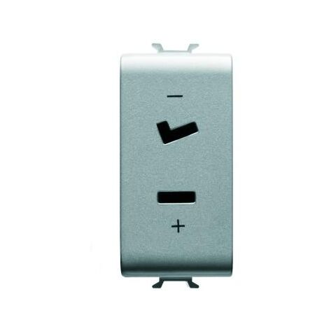 PRISE TBTS 2P 6A 24V POLARISÉE 1M TITANE GEWISS GW14452