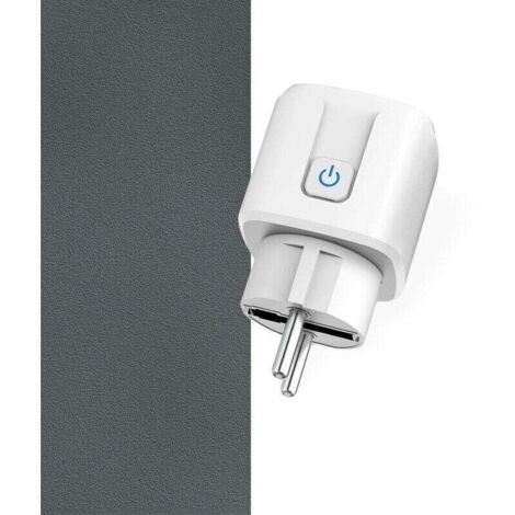 prise telecommande sans fil, émetteur radio sans fil 433 MHz prise interrupteur 100 mètres Plage de contrôle 3500 Watt commutateur sans fil mobile prise connectée 220V (1 Récepteur)