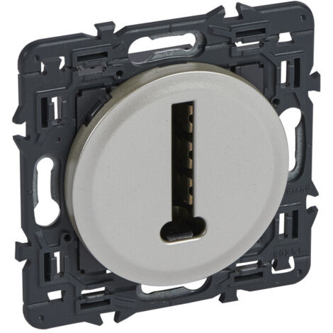 Prise telephone 8 contacts complet titan e (067736)