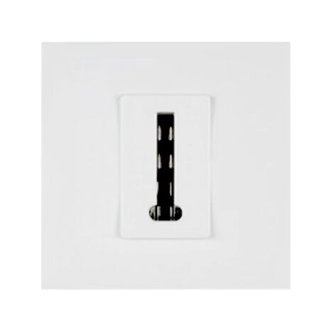 Prise Téléphone PTT 8 plots Blanc