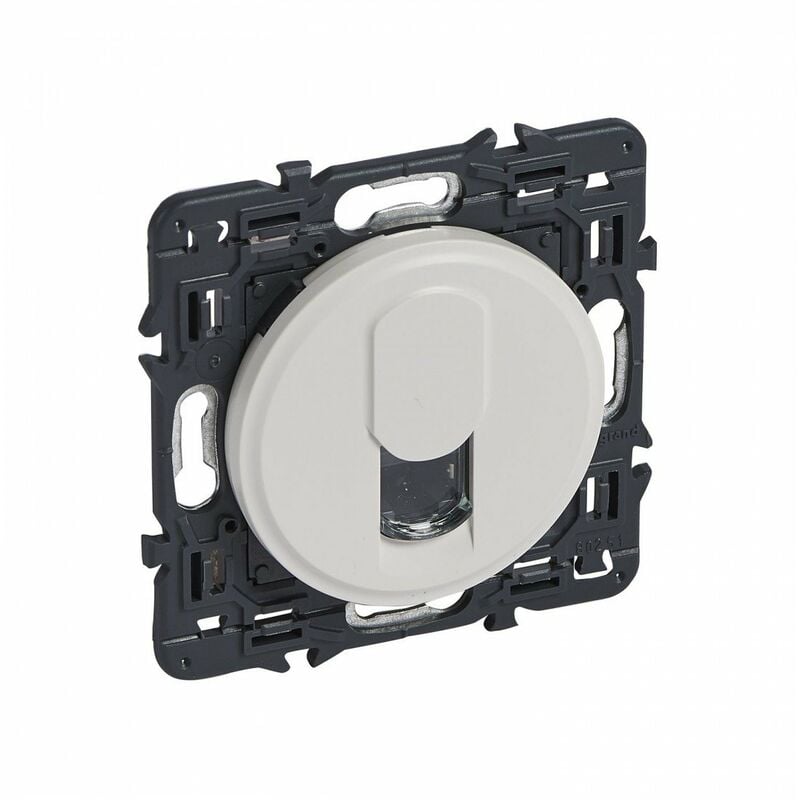 Legrand - Prise Rj45 Téléphone Complet Céliane - Blanc